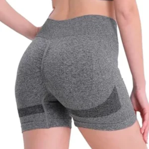 short fitness empina bumbum com cintura alta